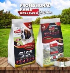 Professional Paws Kuzulu somonlu yetişkin köpek maması ultra enerji