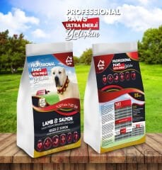 Professional Paws Kuzulu somonlu yetişkin köpek maması ultra enerji