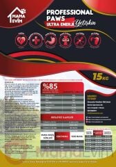 Professional Paws Kuzulu somonlu yetişkin köpek maması ultra enerji