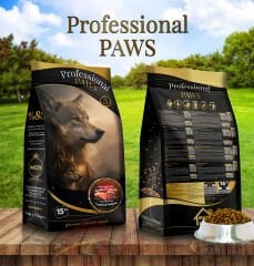 Professional Paws Ultra Enerji Kuzulu somonlu yetişkin köpek maması
