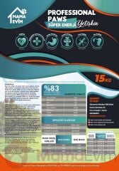 Professional Paws Süper Enerji Kuzulu Somonlu Yetişkin Köpek Maması