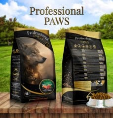 Professional Paws Süper Enerji Kuzulu Somonlu Yetişkin Köpek Maması