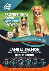 Professional Paws Süper Enerji Kuzulu Somonlu Yetişkin Köpek Maması